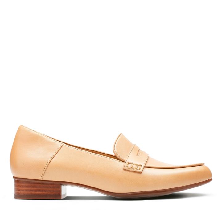 Clarks Keesha Cora - Light Tan Leather - Womens 9