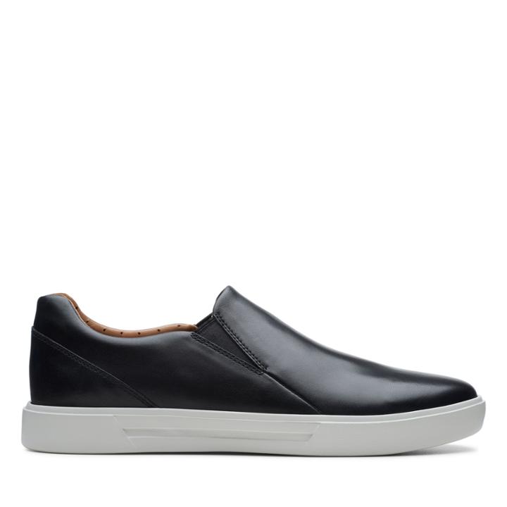 Clarks Un Costa Step - Black Leather - Mens 9