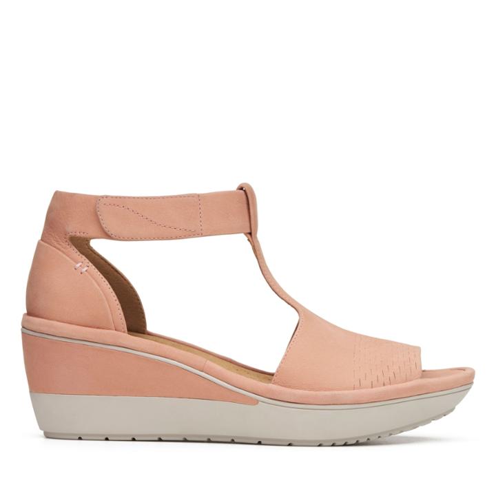 Clarks Wynnmere Avah - Peach Nubuck - Womens 6