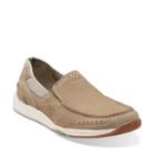 Clarks Allston Free In Taupe Nubuck