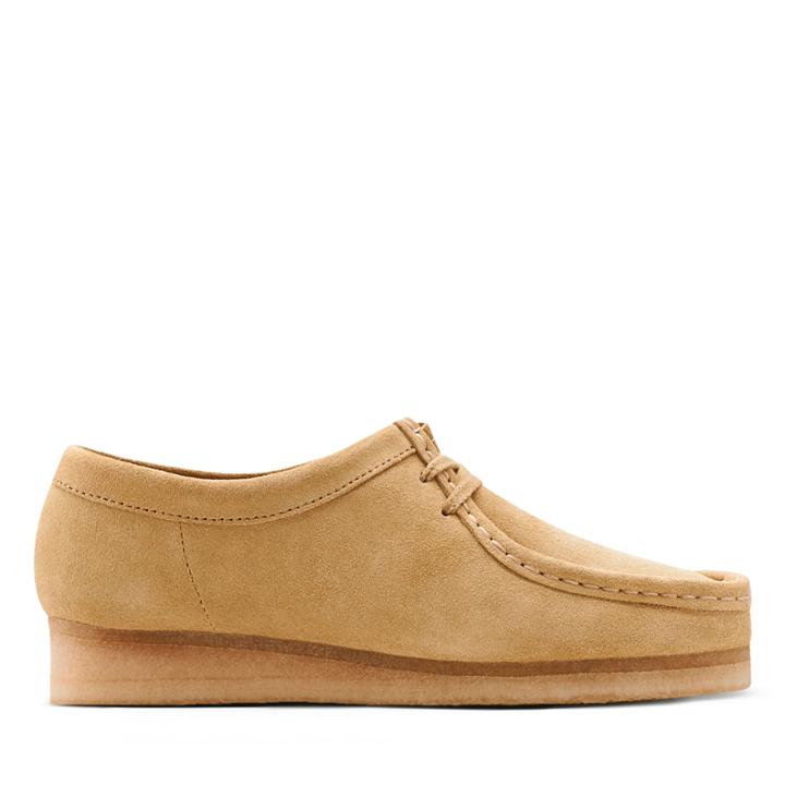 Clarks Wallabee - Maple Suede - Womens 6