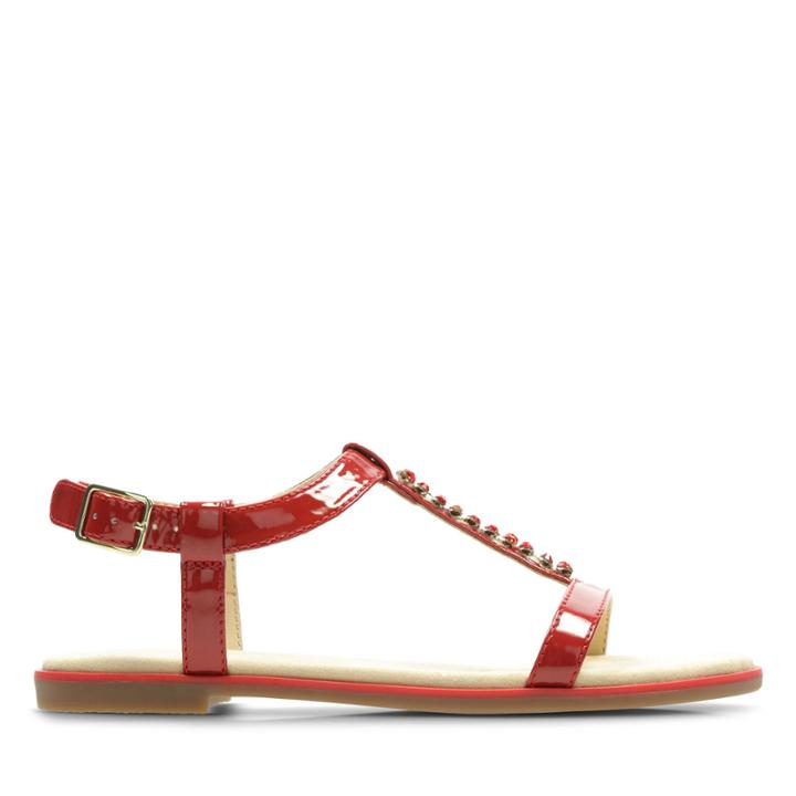 Clarks Bay Rosa - Red Patent - Womens 6.5