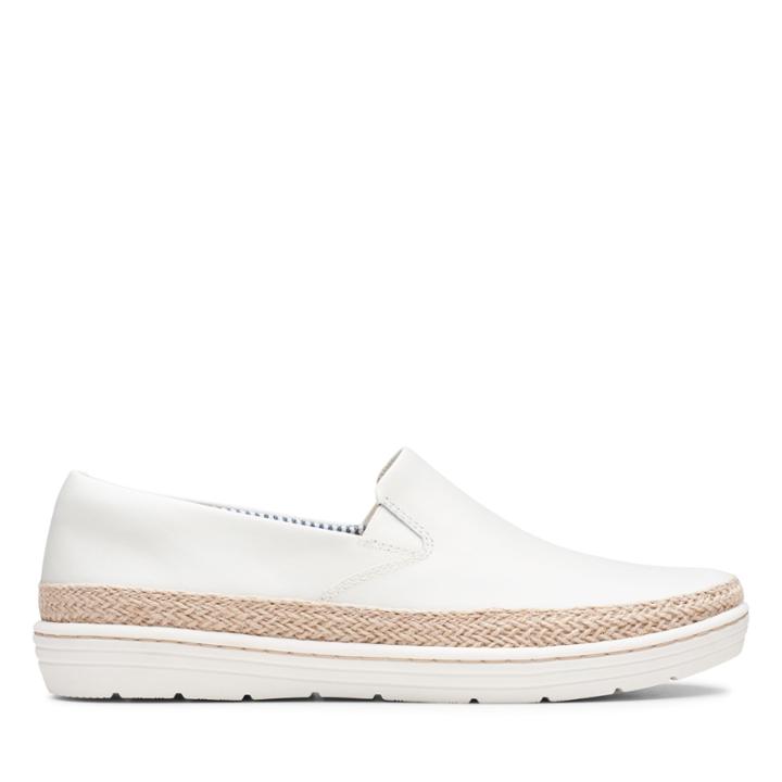 Clarks Marie Pearl - White - Womens 7.5