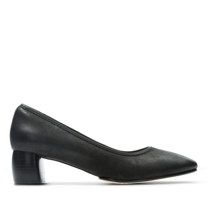 Clarks Grace Olivia - Black Nubuck - Womens 6