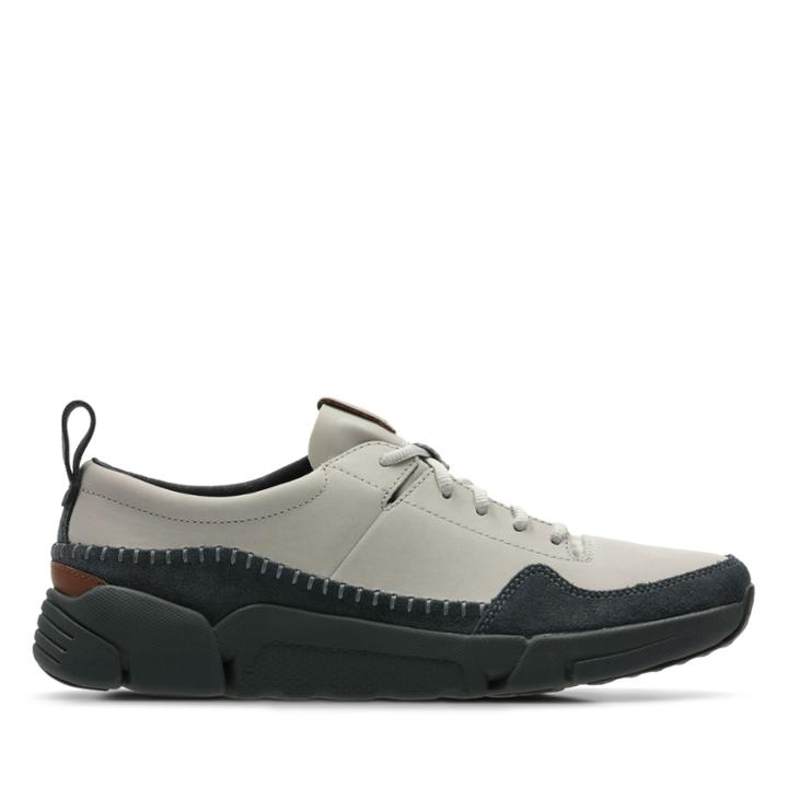 Clarks Tri Active Run - Light Grey - Mens 8