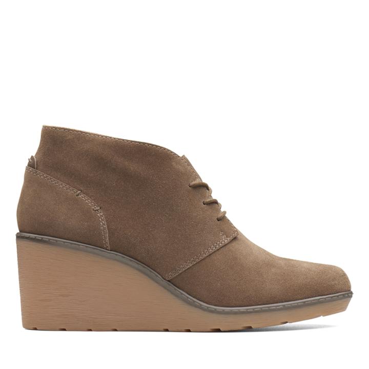 Clarks Hazen Charm - Olive - Womens 5.5
