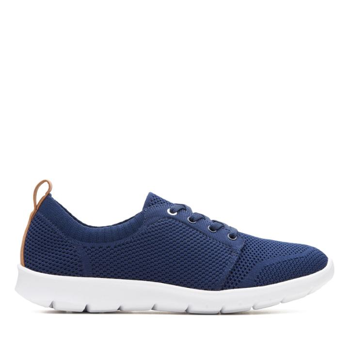 Clarks Step Allena Sun - Navy - Womens 7.5