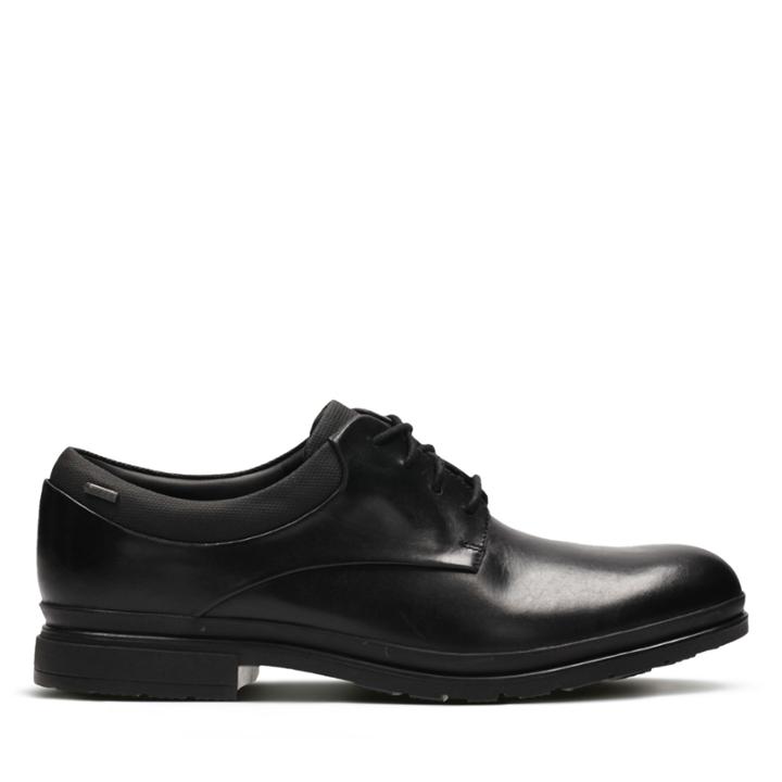 Clarks London Map Gore-tex - Black Leather - Mens 7