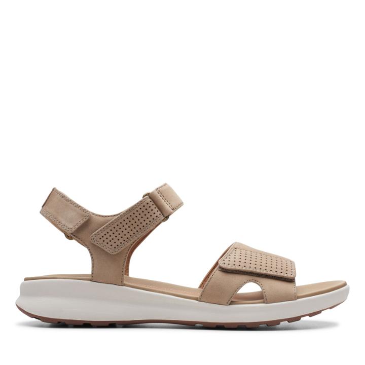 Clarks Un Adorn Calm - Sand Nubuck - Womens 5.5