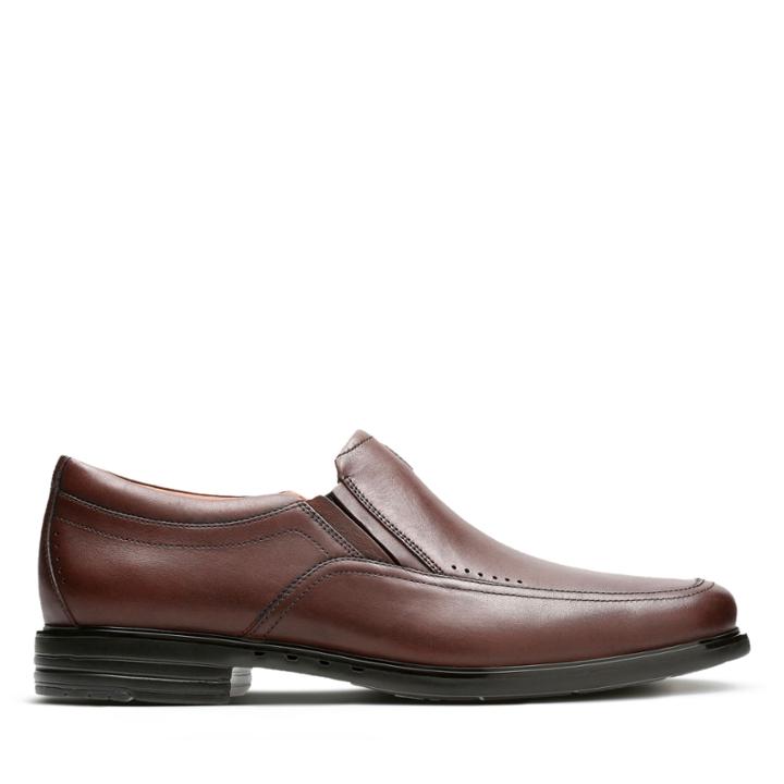 Clarks Unbrylan Lane - Brown Leather - Mens 13