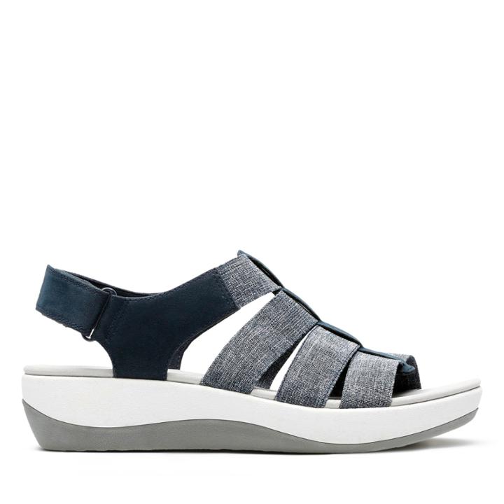 Clarks Arla Shaylie - Navy/white - Womens 6