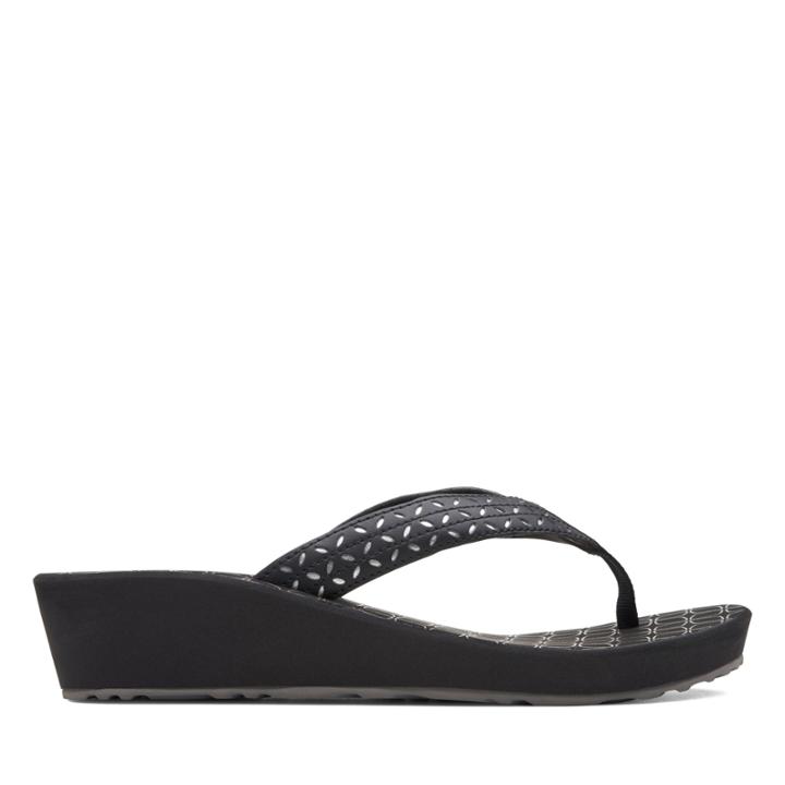Clarks Liya Gaze - Black - Womens 5