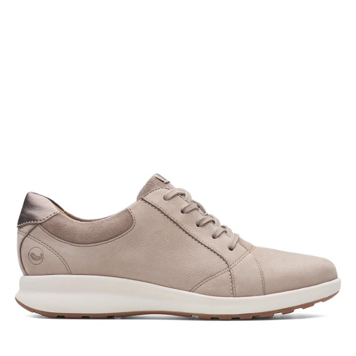 Clarks Un Adorn Lace - Pebble - Womens 6