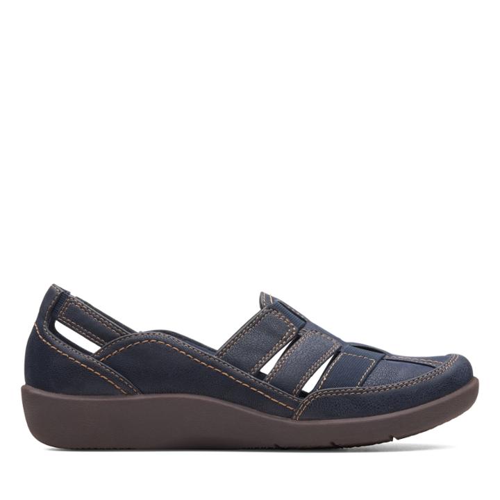 Clarks Sillian Stork - Navy - Womens 9.5