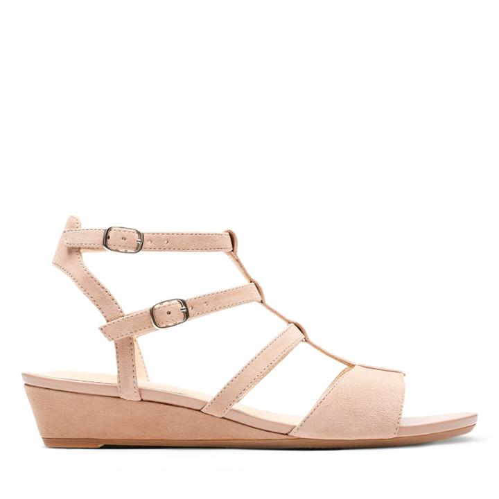 Clarks Parram Spice - Beige Suede - Womens 6