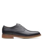 Clarks Clarkdale Moon - Black Leather - Mens 7.5