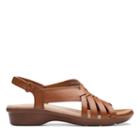 Clarks Loomis Cassey - Tan Leather - Womens 7.5
