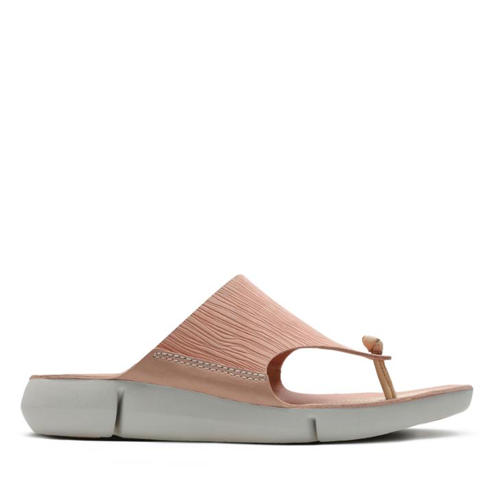 Clarks Tri Carmen - Pink Nubuck - Womens 7.5