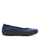 Clarks Ayla Low - Navy - Womens 5.5
