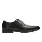 Clarks Gosworth Over - Black Leather - Mens 10.5