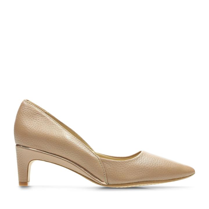 Clarks Ellis Rose - Nude Leather - Womens 8