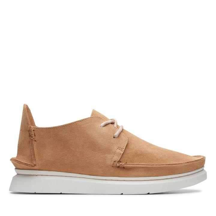Clarks Seven - Tan Suede - Mens 9.5