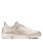 Clarks Triverve Lace - White Leather - Mens 8.5