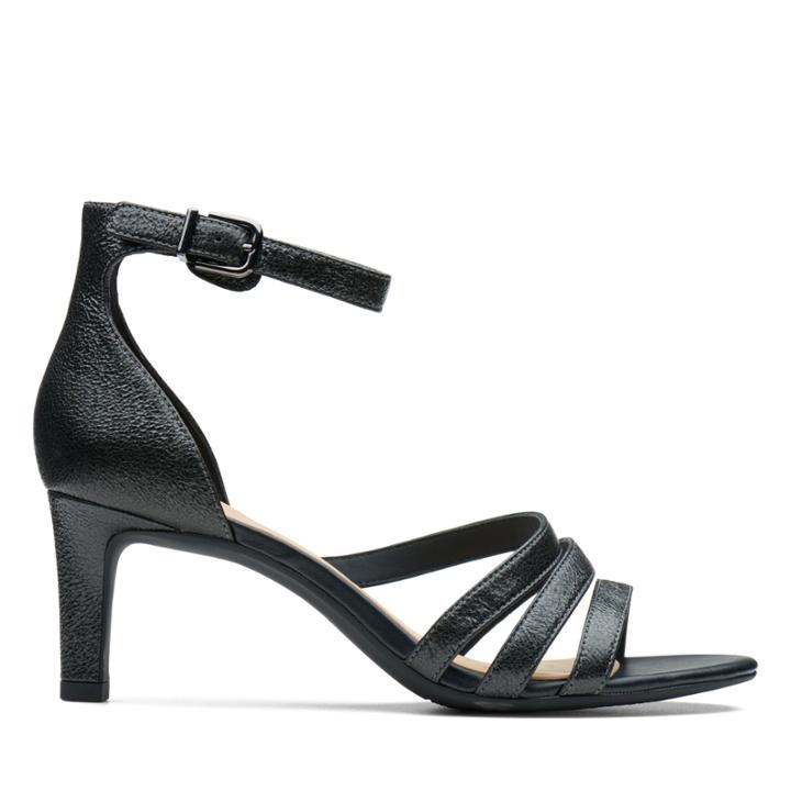Clarks Laureti Eden - Black/metallic - Womens 5