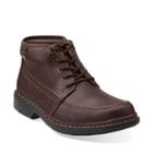 Clarks Rockie Top Gtx In Brown Leather
