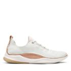Clarks Privolutionlo. - White Leather - Womens 8