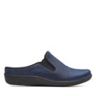 Clarks Sillian Free - Navy Combi Synthetic - Womens 11