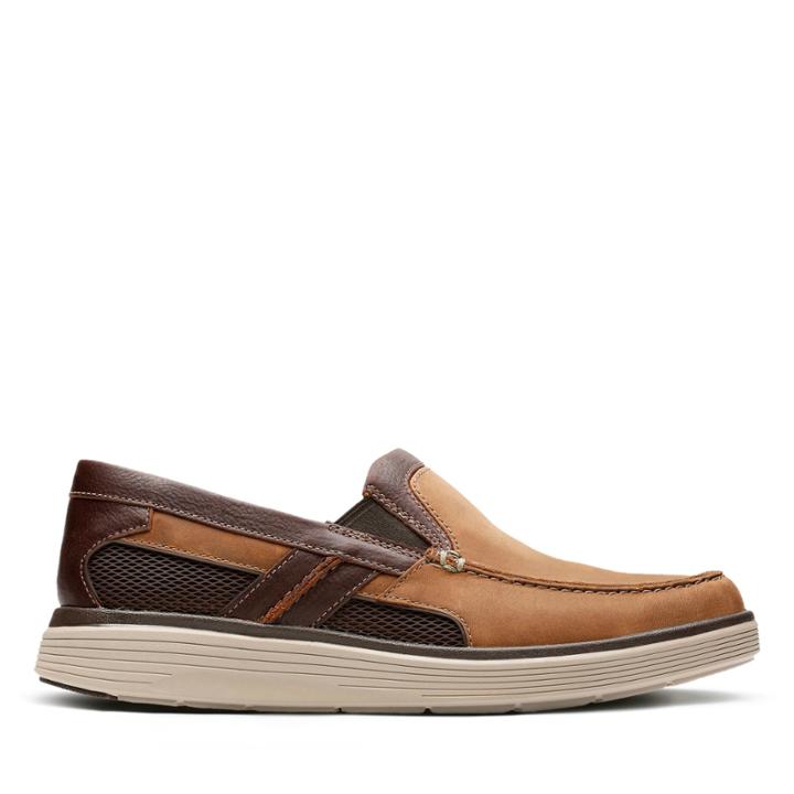 Clarks Un Abode Free - Light Tan Leather - Mens 7