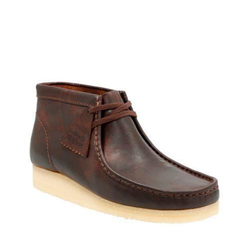 Originals Wallabee Boot In Rust Leather