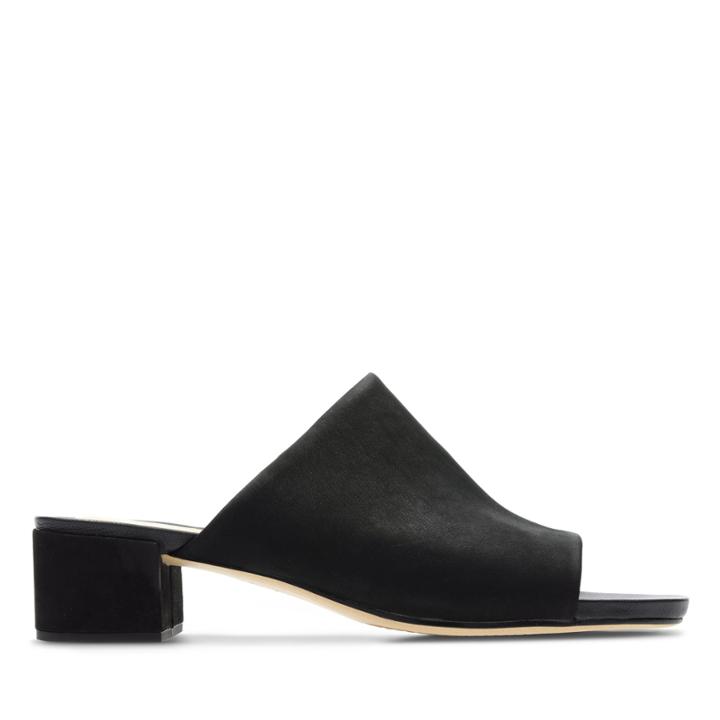 Clarks Orabella Daisy - Black Nubuck - Womens 7