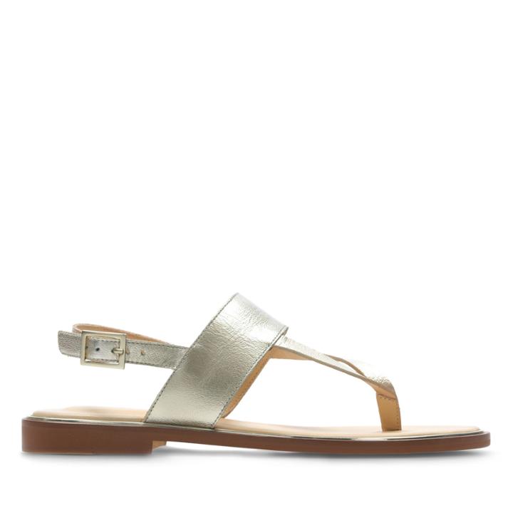 Clarks Ellis Opal - Champagne Leather - Womens 7