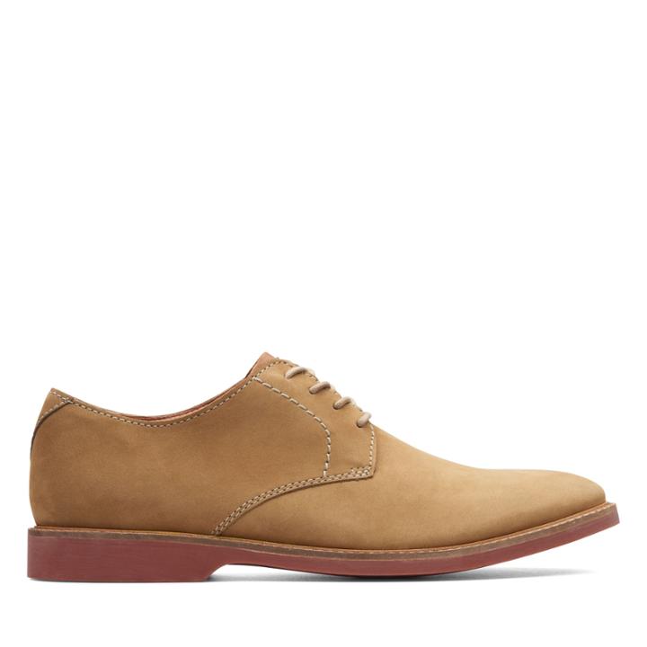 Clarks Atticus Lace - Sand Nubuck - Mens 9