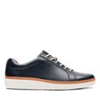 Clarks Amberlee Rosa - Navy Leather - Womens 9