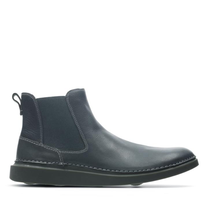 Clarks Hale Mid - Dark Grey Nubuck - Mens 10.5