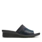 Clarks Caddell Ivy - Navy - Womens 7