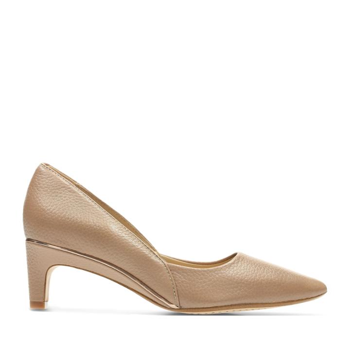 Clarks Ellis Rose - Praline Leather - Womens 6