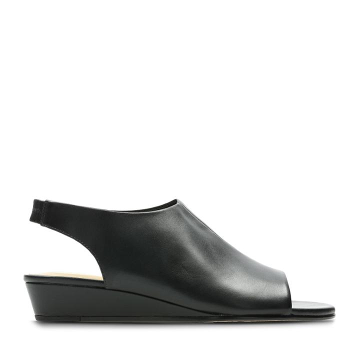 Clarks Sense Silk - Black Leather - Womens 7.5