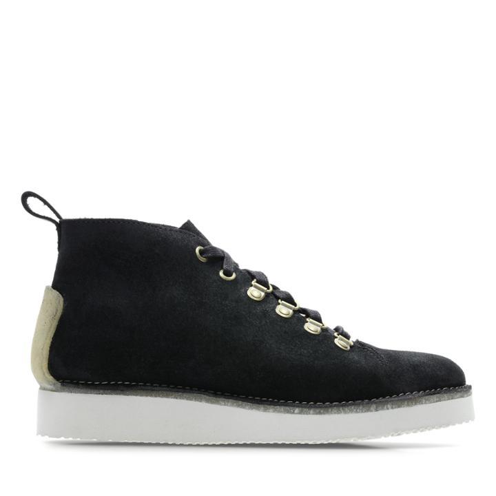 Clarks Nala Hike - Black Suede - Womens 8.5