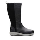 Clarks Un Vista Hi - Black Combination - Womens 6