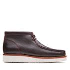 Clarks Wallabee Hike - Bordeaux Leather - Mens 10.5