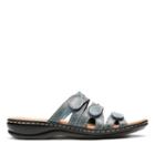 Clarks Leisa Cacti Q - Denim Blue Leather - Womens 9