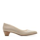 Clarks Mena Bloom - Sand Leather - Womens 6