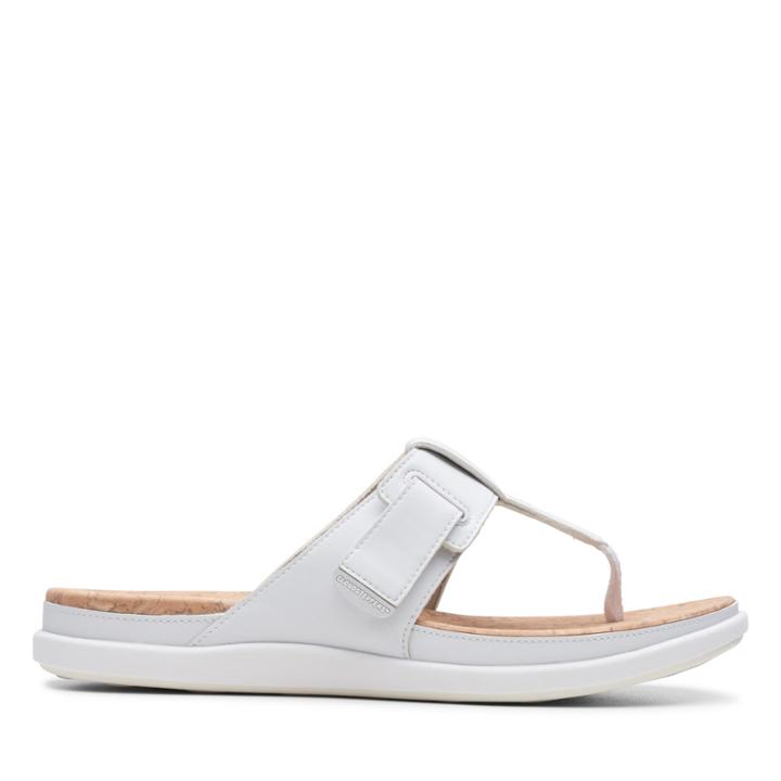 Clarks Step June Reef - White - Womens 8