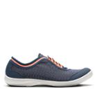 Clarks Dowling Pearl - Navy Synthetic - Womens 6.5