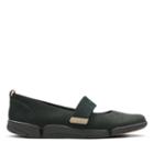 Clarks Tri Carrie - Black Nubuck - Womens 8