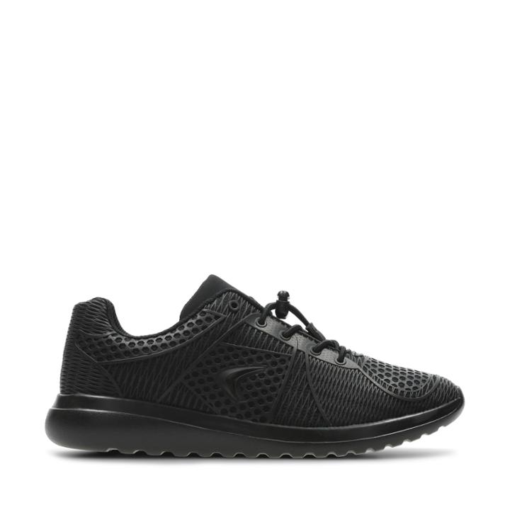 Clarks Sprint Lane Junior - Black Multi - Childrens 3